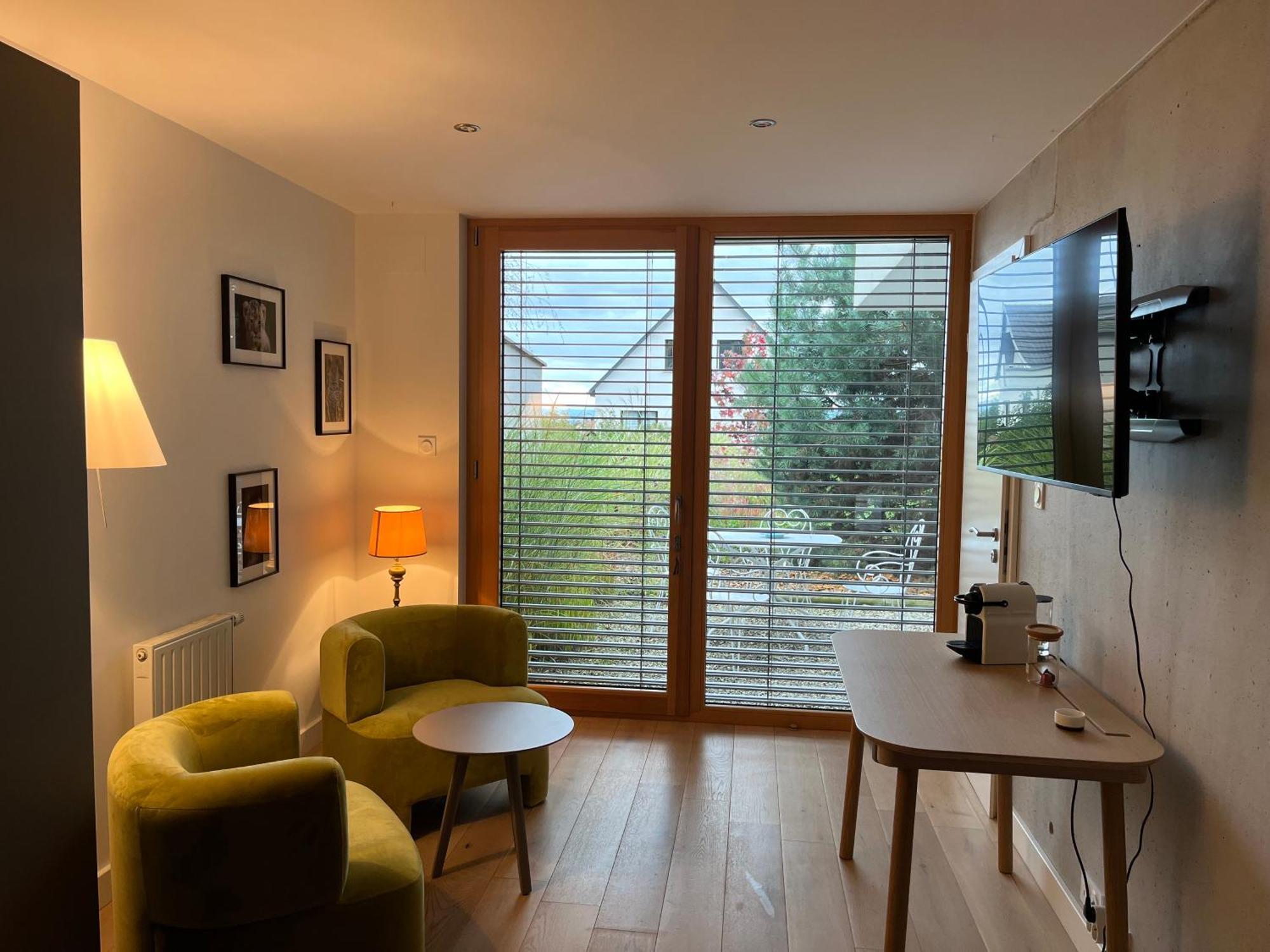 Chambre Double 2 P Luxe Aux Vignes Lovees, Entree Independante Riquewihr Exterior foto